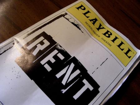 Playbill Rent